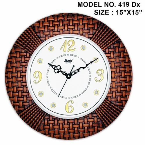 Model No. 419 DX Designer Wall Clock